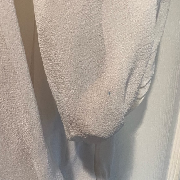 Kas Design sheer smocking peasant blouse - Picture 7 of 8